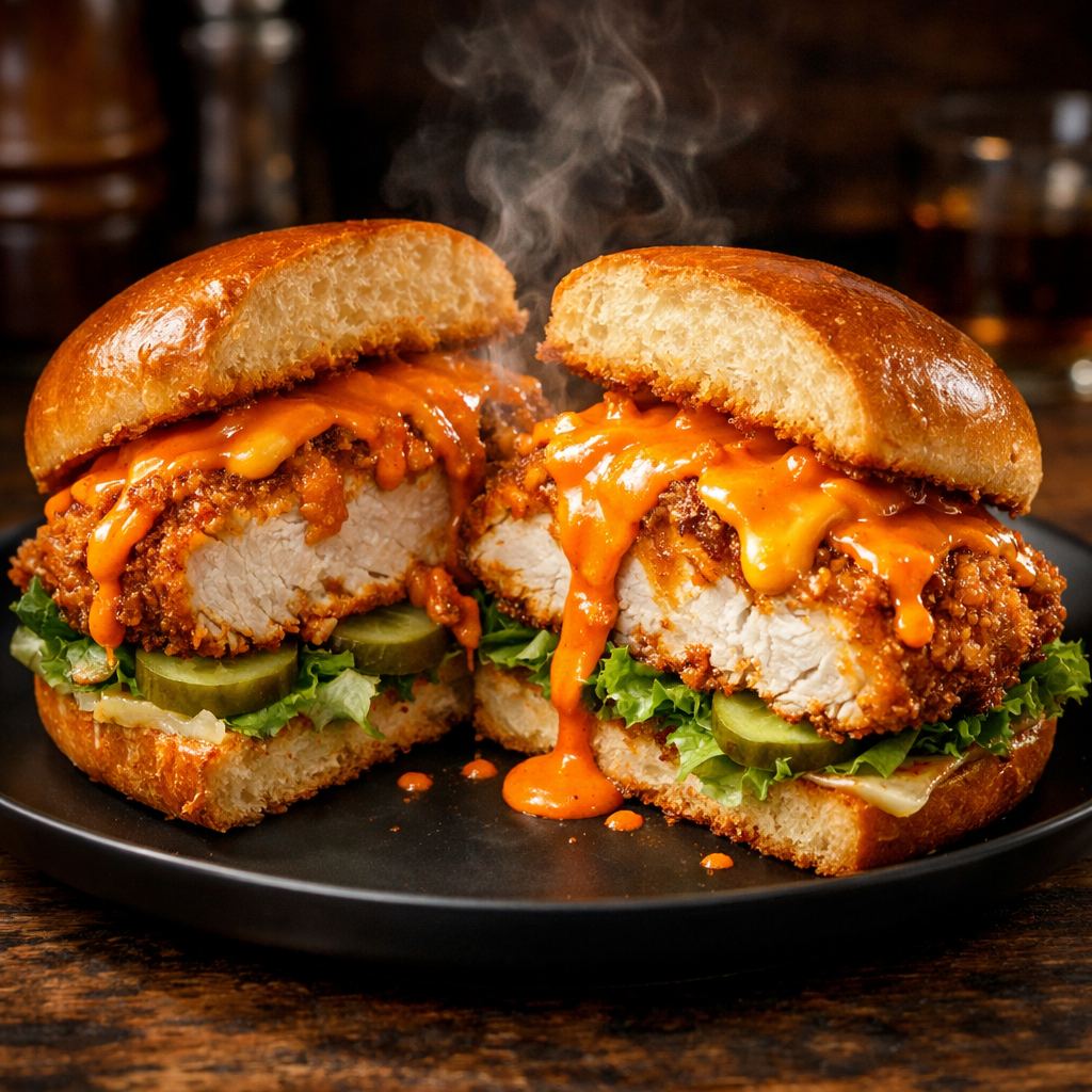Buffalo Ranch Crispy Chicken Sandwich