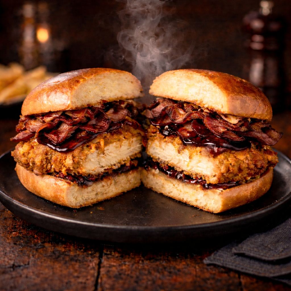 Crispy BBQ Chicken Sandwich