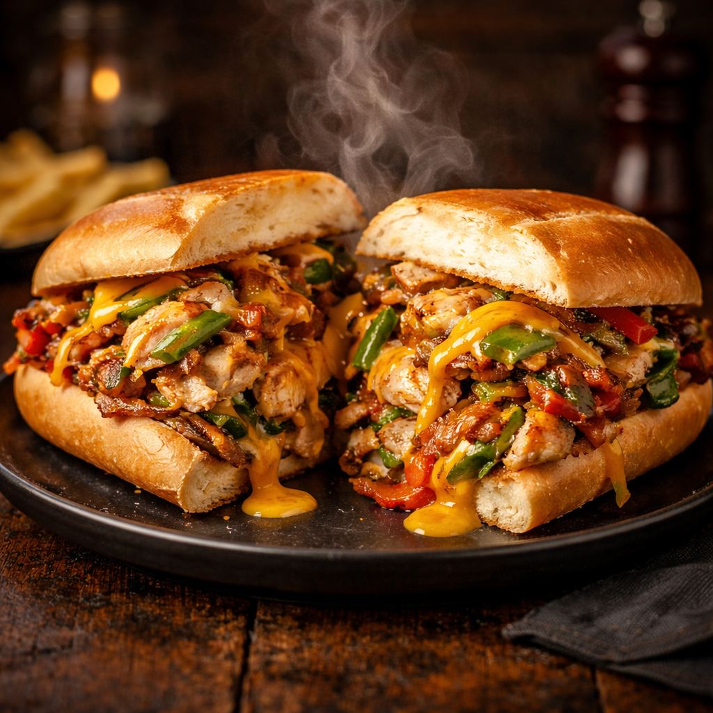 Grilled Chicken Philly