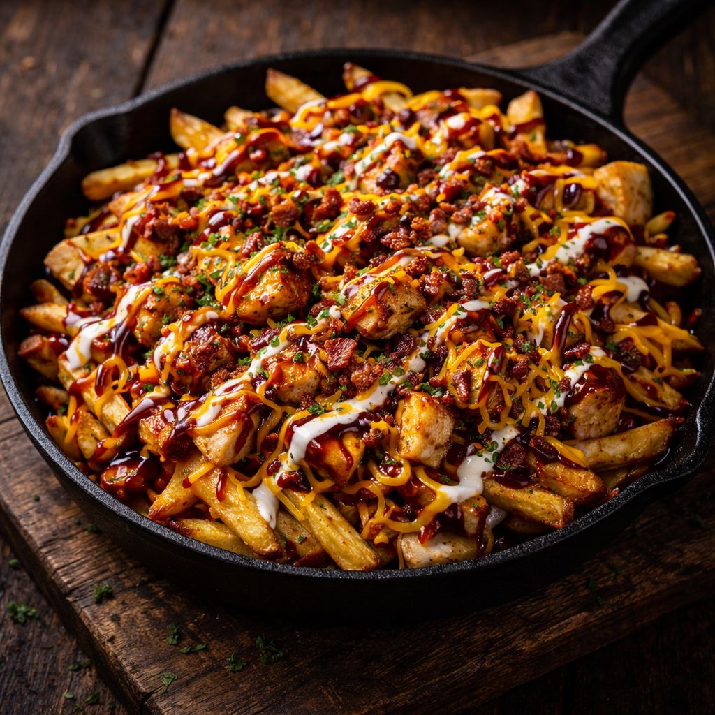 BBQ Bacon Ranch Chicken Fries